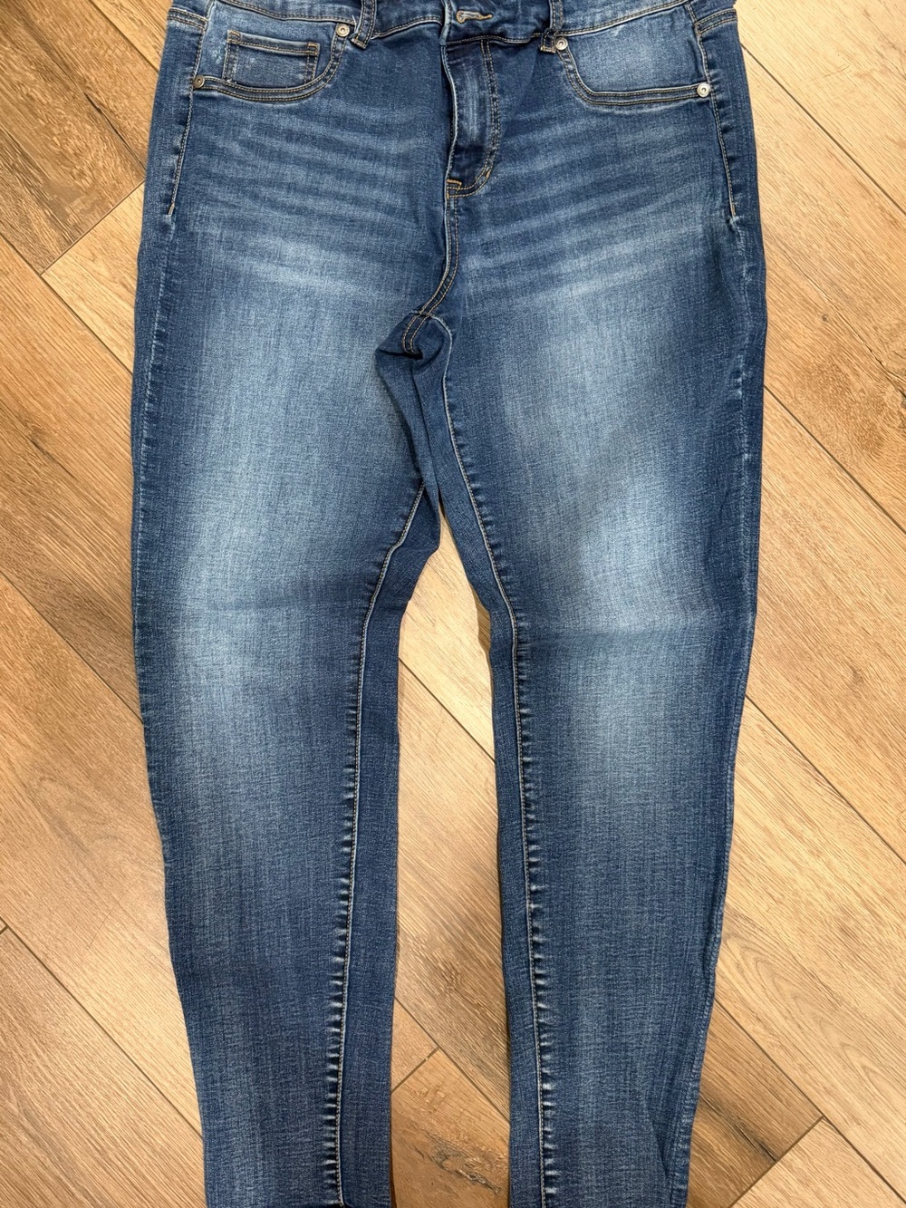 Women’s Blue Stretch Jeggings - Classic Slim Fit
